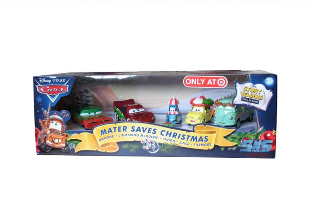 Disney Pixar Cars Mater Saves Christmas 5 Pack 027084970821